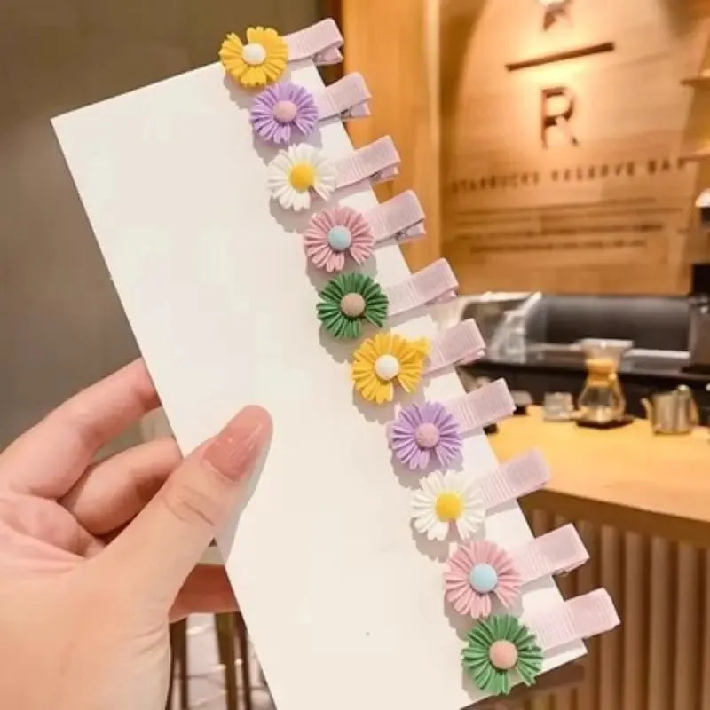 30PCS or 10PCS Hair Clips Girls Cute Cartoon Color Hair Accessories Candy Color Style Ha detail view