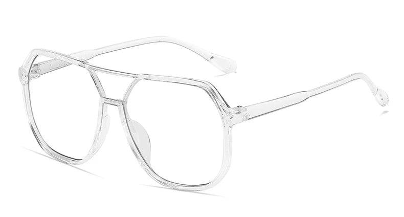 Trendy Polygonal Punk Sunglasses Oversized Advanced Sense One Piece Large Frame Glasses Steampunk Eyewear UV400