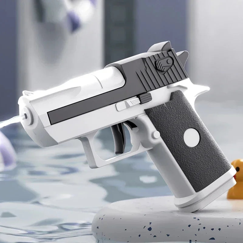 Mini Water Pistol | Mechanical Continuous Firing Water Gun for Summer Pool Play additional angle