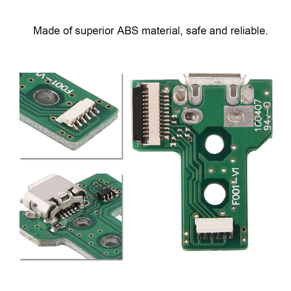 Replacement USB Charging Port Socket Board for Sony PS4 Controller JDS030 F001 alternate view