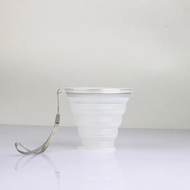 Silicone Foldable Cup Collapsible Telescopic Cute Water Bottle Outdoor Travel Childre lifestyle view