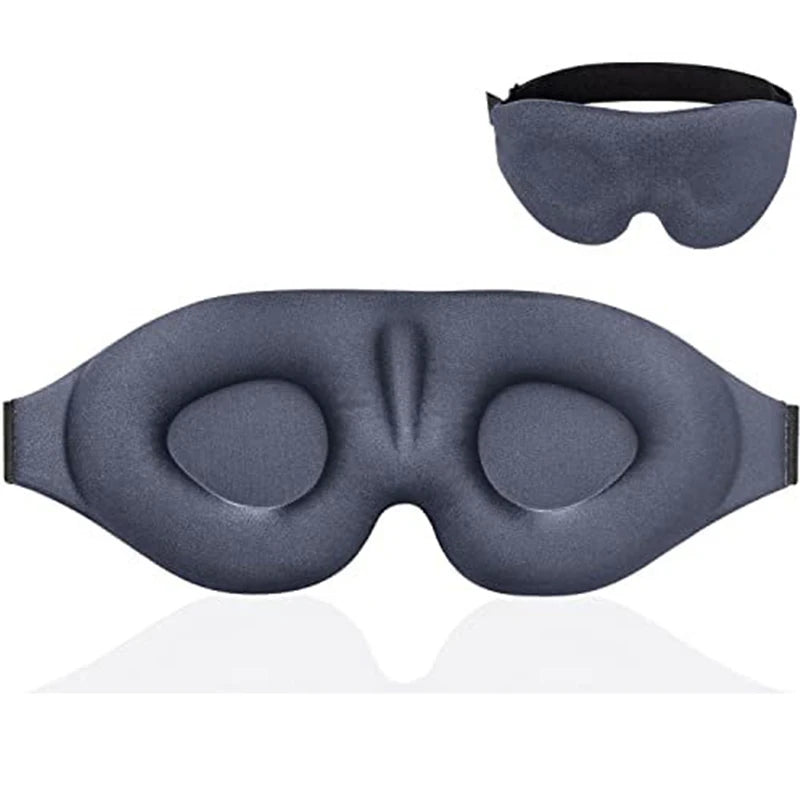 3D Sleeping Eye Mask | Soft Tiredness Relief Blindfold for Unisex detail view
