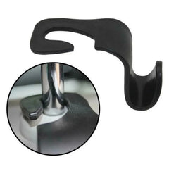 2/4/8 PCS Car Seat Back Hook Universal Car Single Hook Hanger Headrest Storage Hanger close-up view