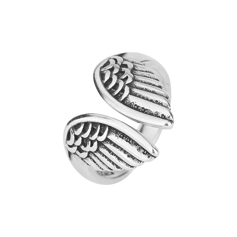 Sam Panda 925 Sterling Silver Rings For Women Men Fine Jewelry Finger Adjustable Op additional angle