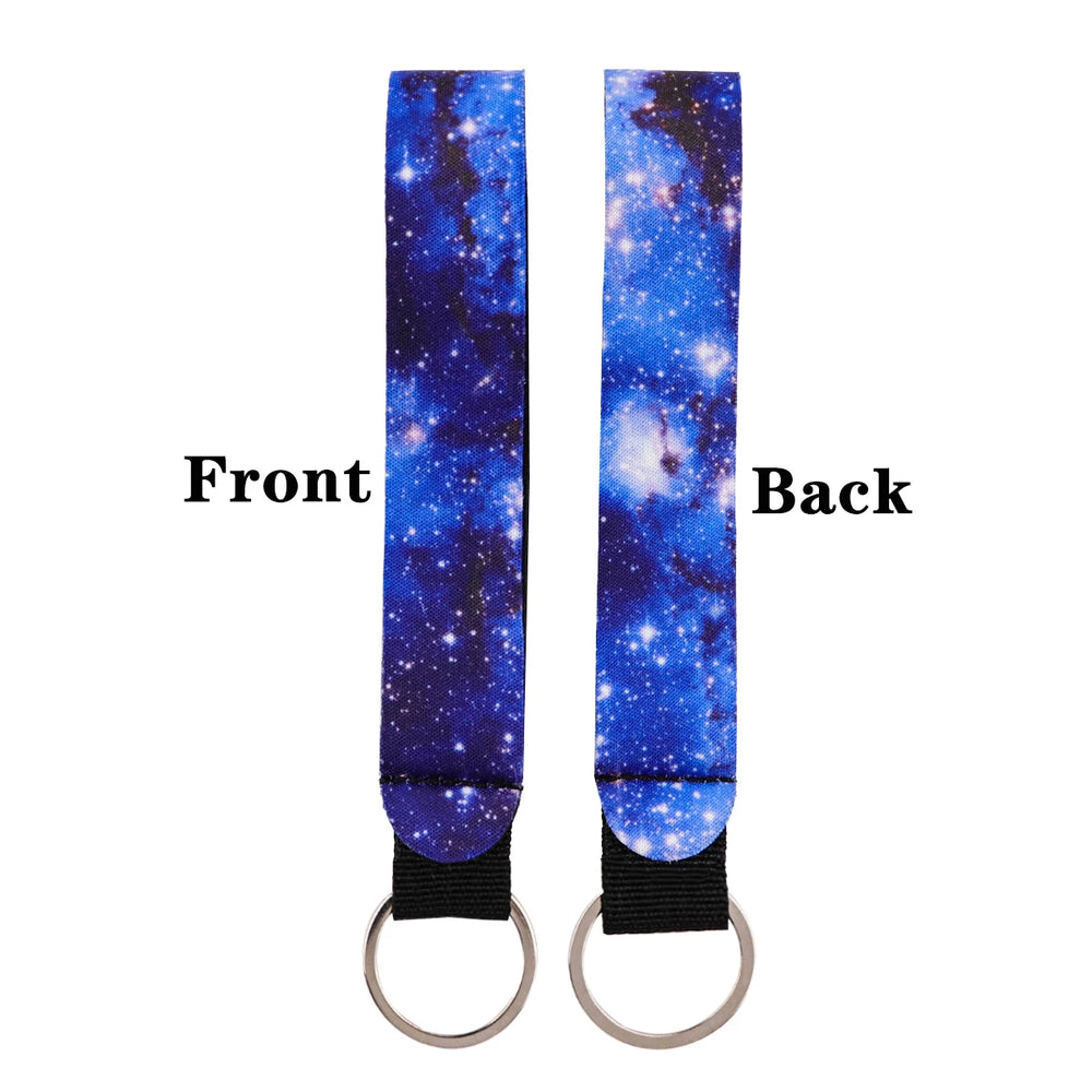 Cartoon Animal Keychain with Wrist Strap | Anti-Lost Lanyard for Keys alternate view