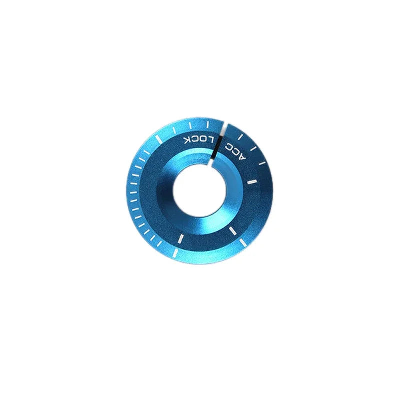 VW Engine Start Ignition Sticker Ring | Custom Car Keyhole Decal detail view