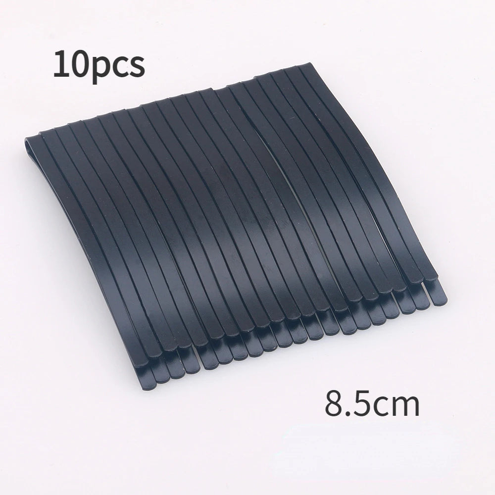 10Pcs/set Matte Black Bobby Pins Hairpins for Women Girls Straight Hairgrip Barrette alternate view
