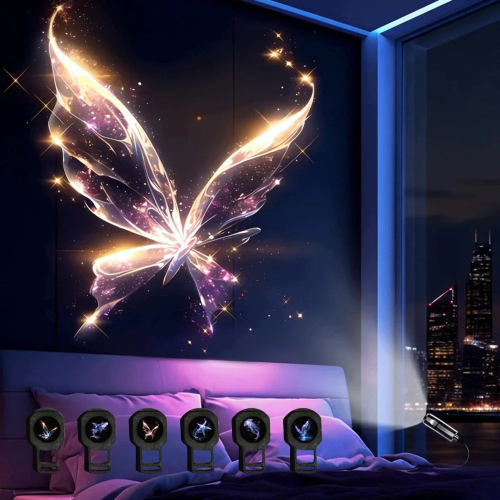 Ins Marine Projection Lamp | Background Projector Night Light for Bedroom Decor alternate view