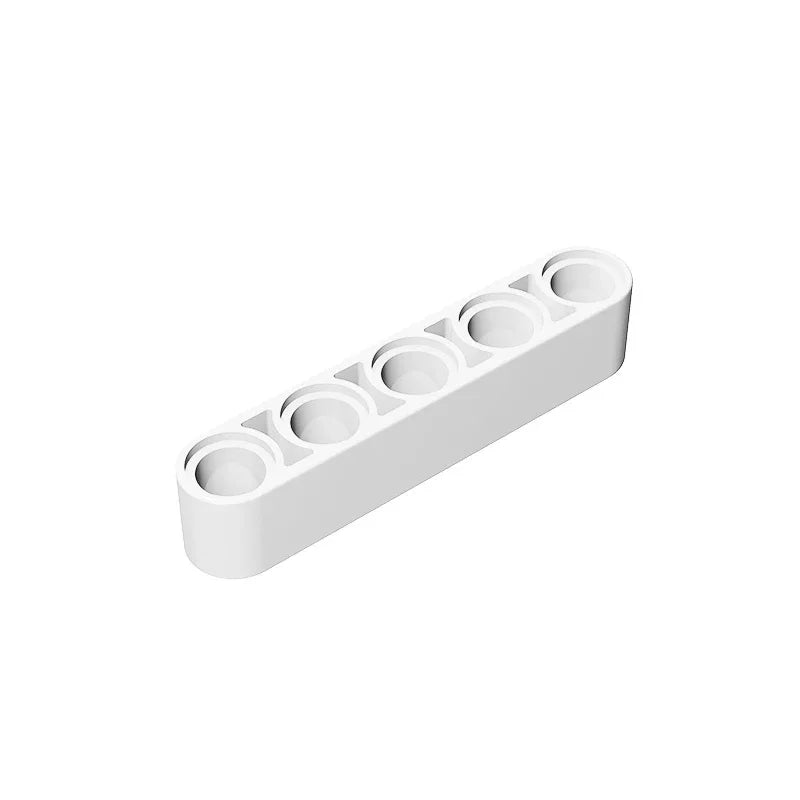 Gobricks GDS-664 Technical Liftarm Thick 1 x 5 | Compatible Building Block close-up view