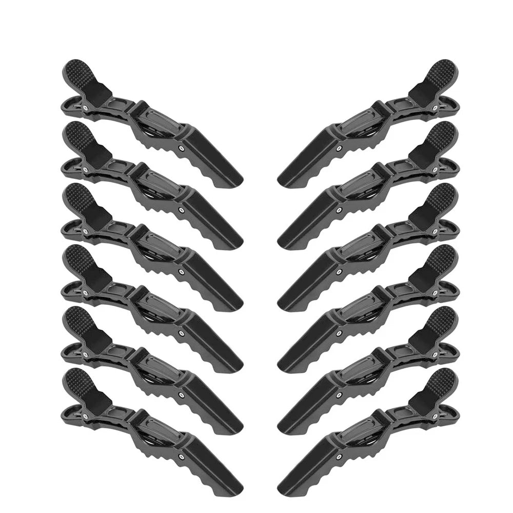 12Pcs Hair Clips for Styling Sectioning,Wide Teeth Design Professional Salon Alligato alternate view