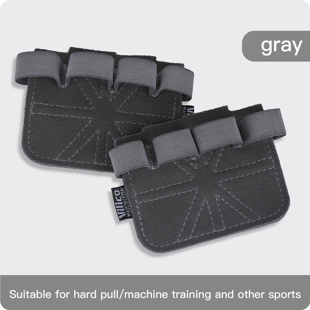 Powerlifting Gym Gloves | Breathable Weightlifting Gloves with Leather Palm Guard f additional angle