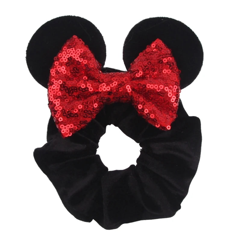 Mouse Ears Sequins Bows Headband for Girls