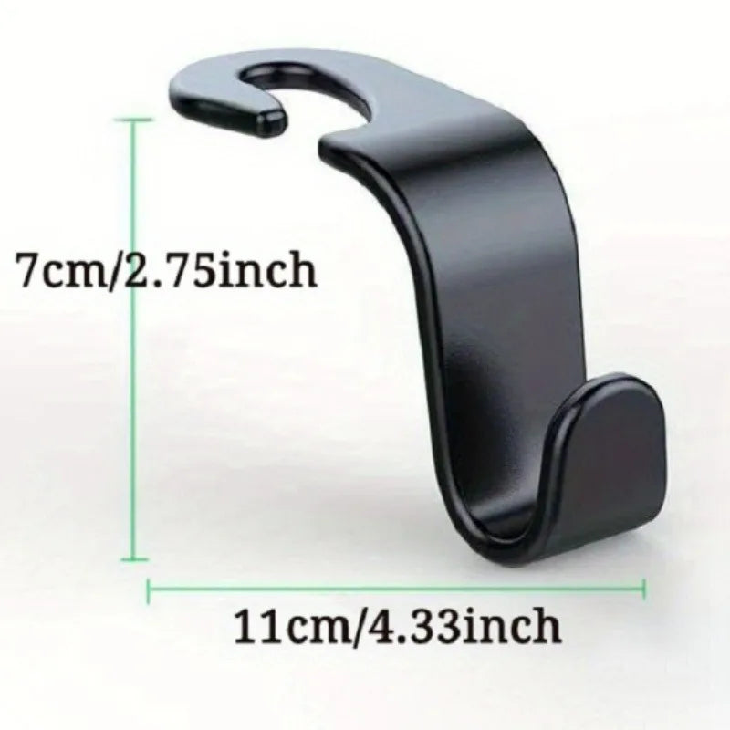 Plastic Car Headrest Hook Hanger detail view