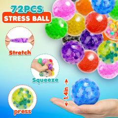 5 to 80 Pack Squishy Stress Balls | Bulk Fidget Toys for Anxiety Relief alternate view