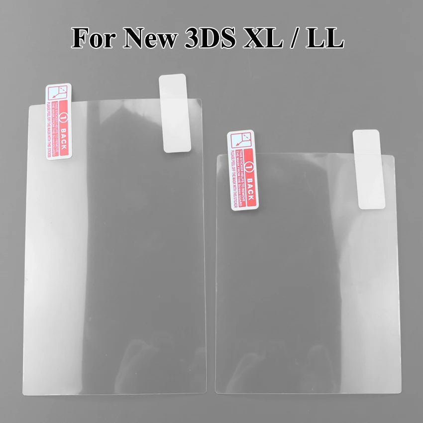 1PCS Top Bottom HD Clear Protective Film For NS NDSL for 2DS New 3DS XL LCD Screen Protector