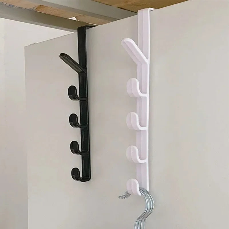 Home Organizer Rack Hook Behind the Door Clothes Coat Hat Towel Hanger Bedroom Bathro lifestyle view