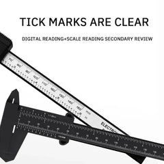 Digital Plastic Vernier Caliper | 150mm Electronic Measuring Tool detail view