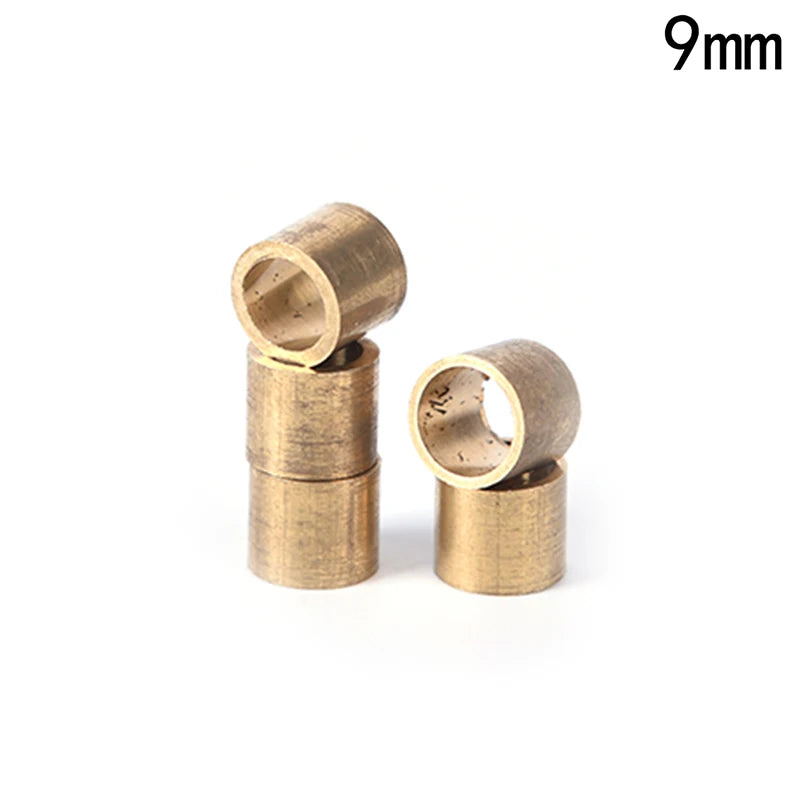 5pcs billiards snooker copper ferrule brass snooker pool cue ferrules cue repair additional angle