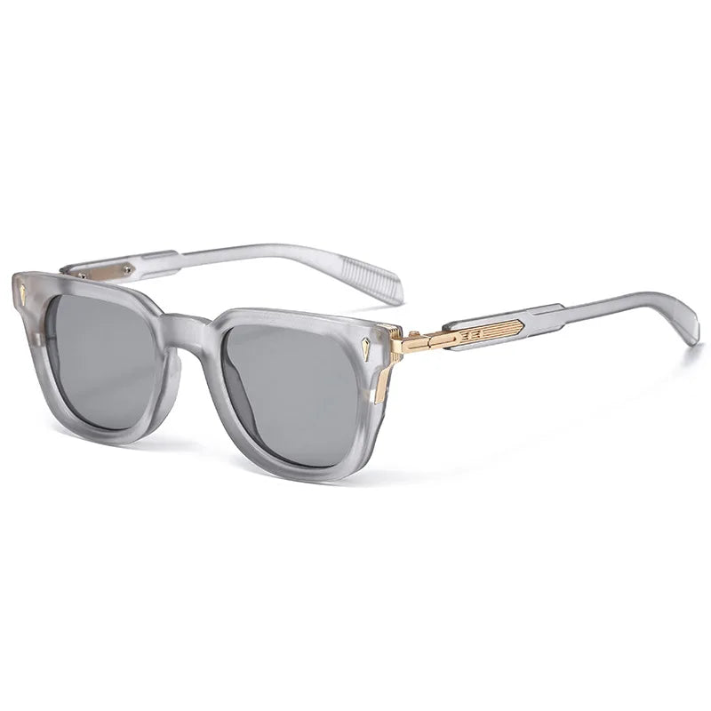 2026 Fashion Square Sunglasses for Men | Luxury UV400 Driving Eyewear lifestyle view
