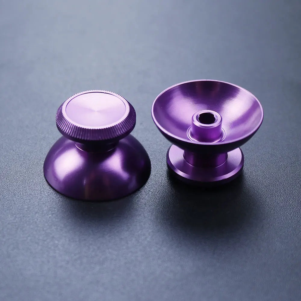 1Pair Aluminum 3D Analog Joystick Thumb Stick Grip Caps | For PS4, Xbox One, Series X| close-up view