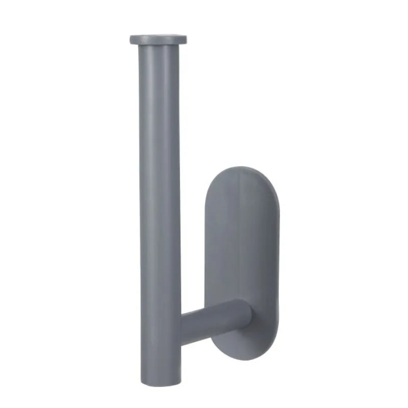 Towel Holder Adhesive Tissue Hanger Toilet Roll Paper Dispenser Cabinet Storage Napkin R detail view