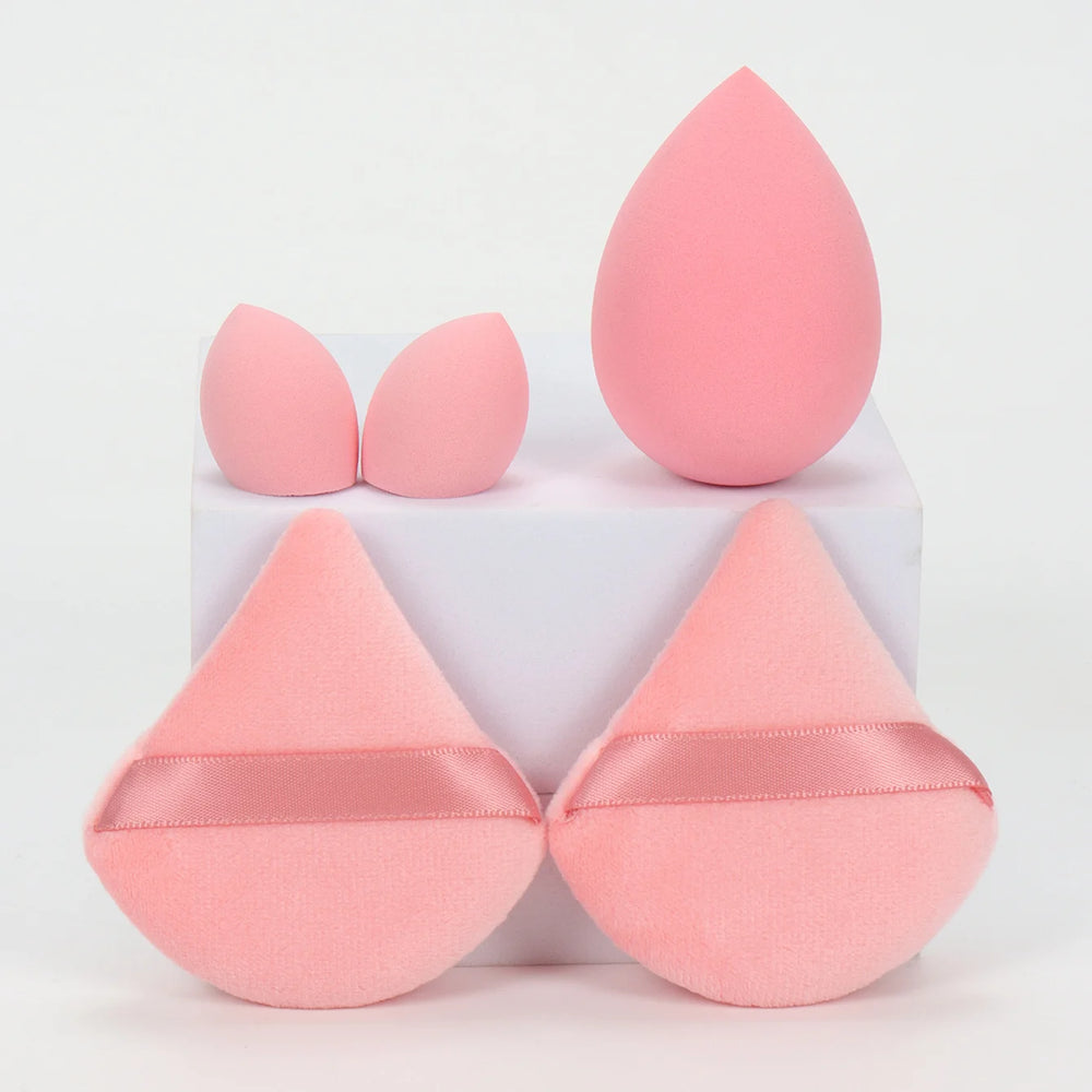 5Pcs Professional Makeup Sponge Set | Soft Polyurethane Foundation Blenders for Flawl lifestyle view