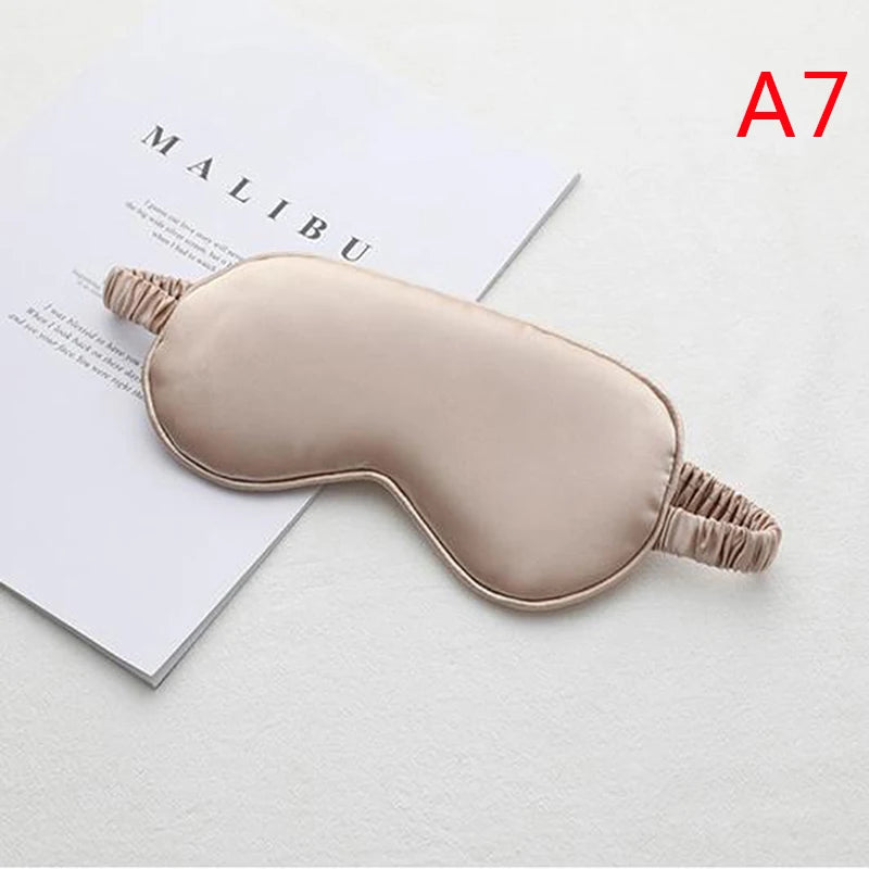 Silk Sleep Eye Mask | Light Blocking Blindfold for Restful Sleep detail view