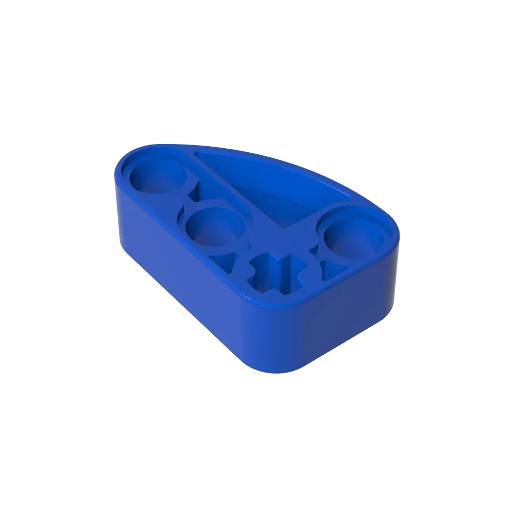 Gobricks GDS-2016 Technical Beam 2 x 3 L-Shape with Quarter Ellipse Thick | Building lifestyle view