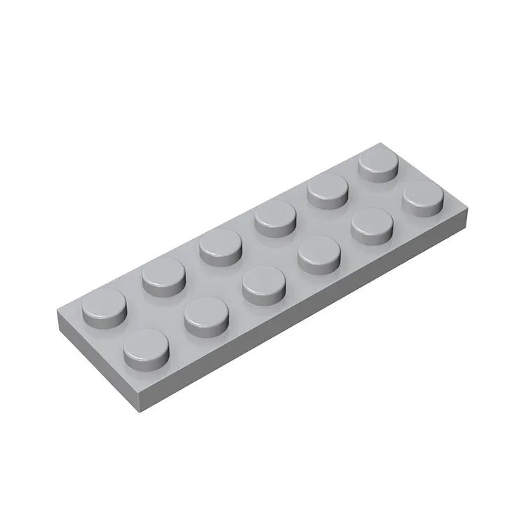Plate 2 x 6 Building Block | Compatible Building Brick for DIY Creations detail view