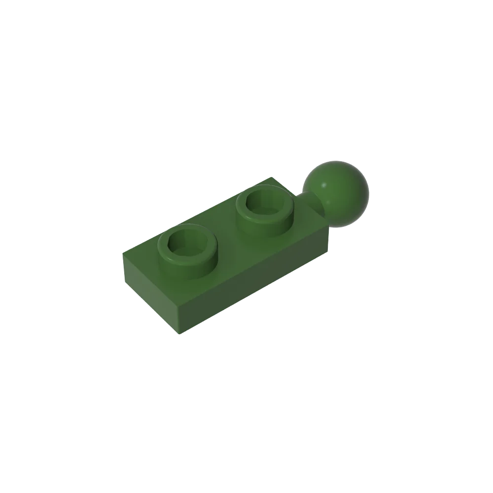 Gobricks GDS-852 Plate Modified 1 x 2 with Tow Ball on End | Building Block for DIY C alternate view