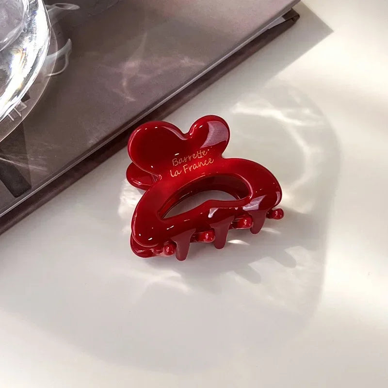 Fashion Hair Clips for Women Small Sweet Hair Claws Clip Geometric Cute Barrettes Cra alternate view