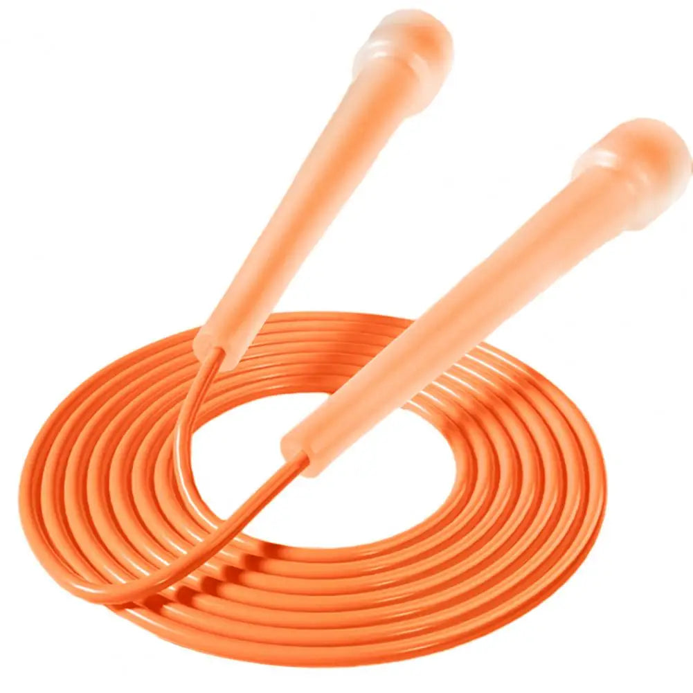 Adjustable Length Jump Rope | Ergonomic Handle Speed Skipping Rope for Cardio Training close-up view