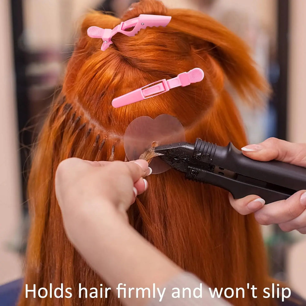 12Pcs Hair Clips for Styling Sectioning,Wide Teeth Design Professional Salon Alligator H detail view