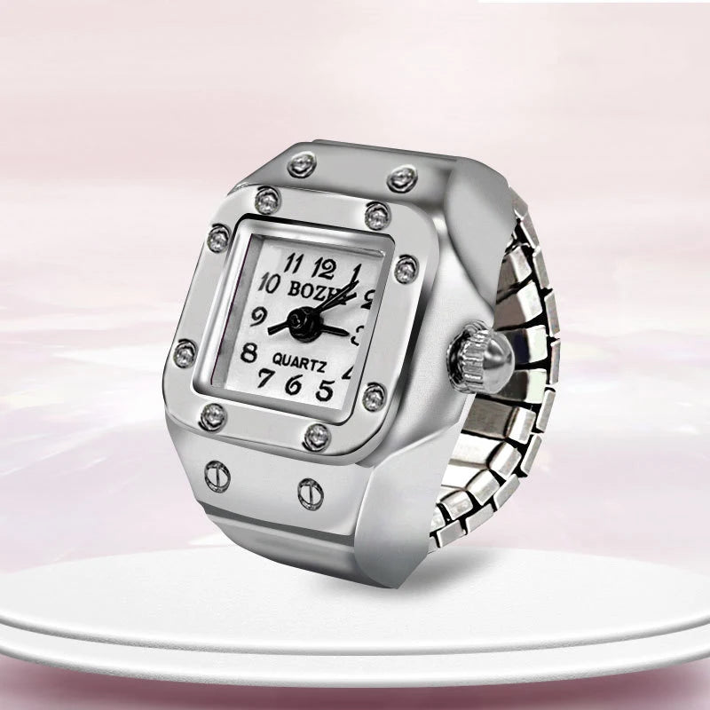 Roman Numeral Punk Gothic Finger Clock Jewelry