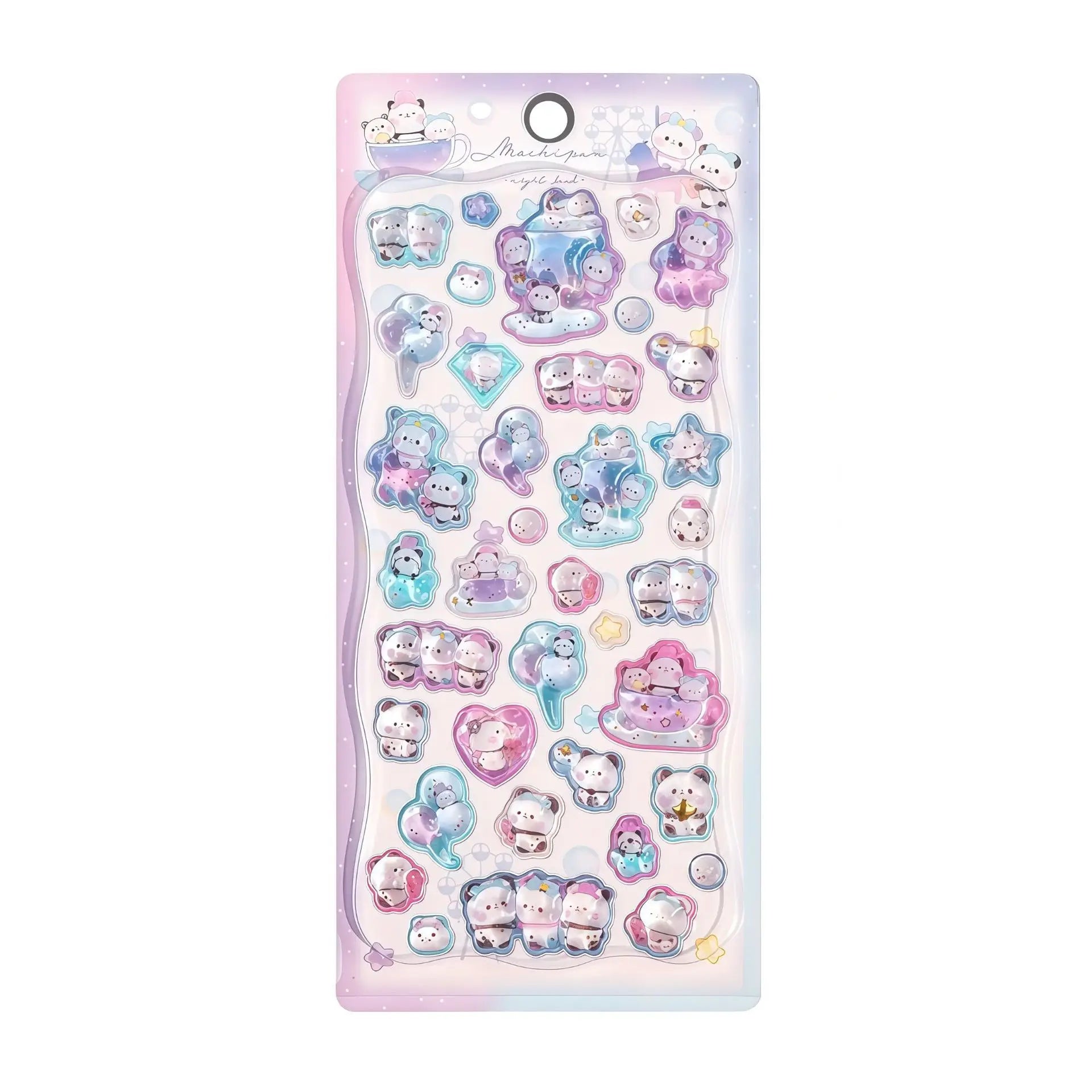 3D Food Stamping Seal Sticker | Japanese Anime Decorative Craft Stickers for Kids detail view