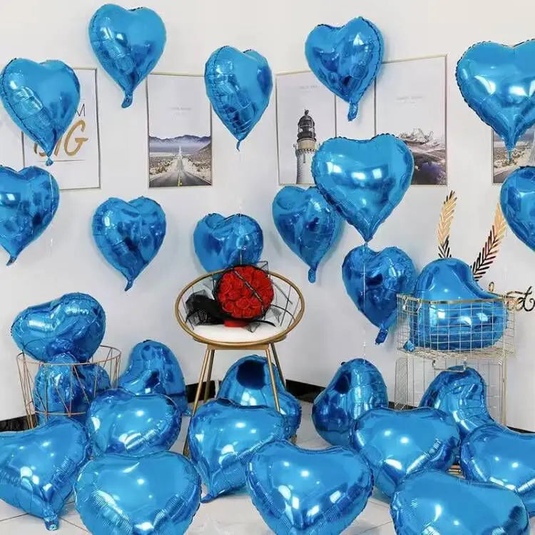 Love Heart Foil Balloons Helium Balloon Valentine's