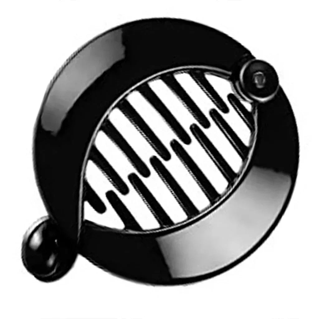 Small Round Shape Ponytail Hair Claw Clip Women Girls Banana Clip Crab Black Brown Ponytail Holder Pro Hair Styling Accessories