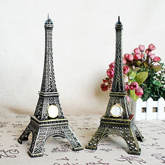 Mini Paris Eiffel Tower Model Desk Figurine Statue Crafts Souvenir Alloy
