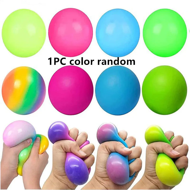 Slow Rising Stress Balls | Squishy Sensory Fidget Toys for Adults and Kids detail view