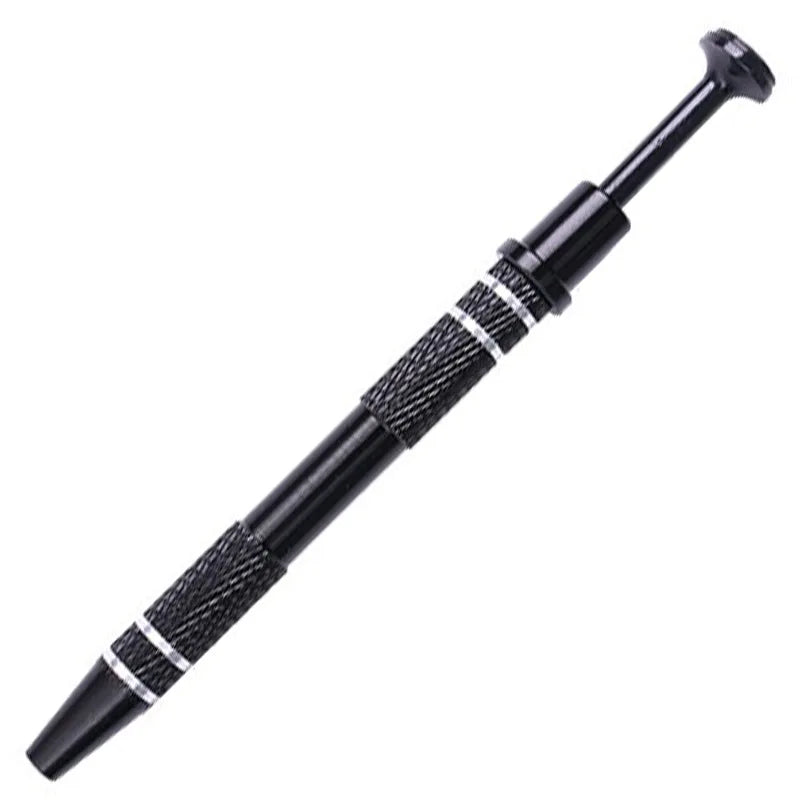 1Pc Surgical Steel Professional Push in Syringe Type Quad Prong, Small Bead Holder additional angle