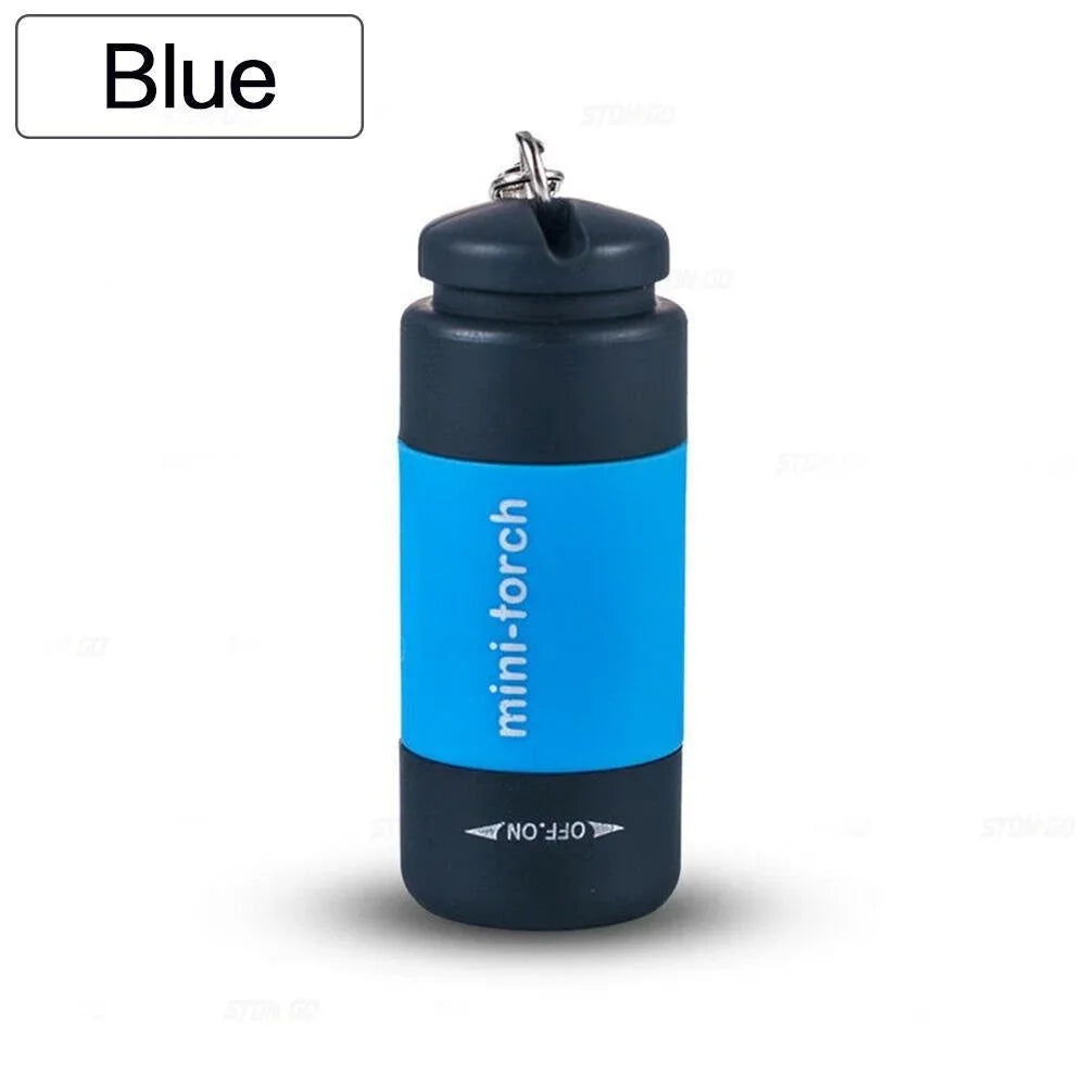 Flashlight Waterproof Outdoor Hiking Camping Mini FlashlightUSB Rechargeable LED Stron close-up view