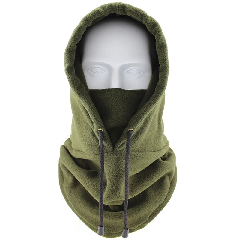 Winter Thermal Neck Warmer | Windproof Fleece Balaclava for Skiing and Cycling detail view