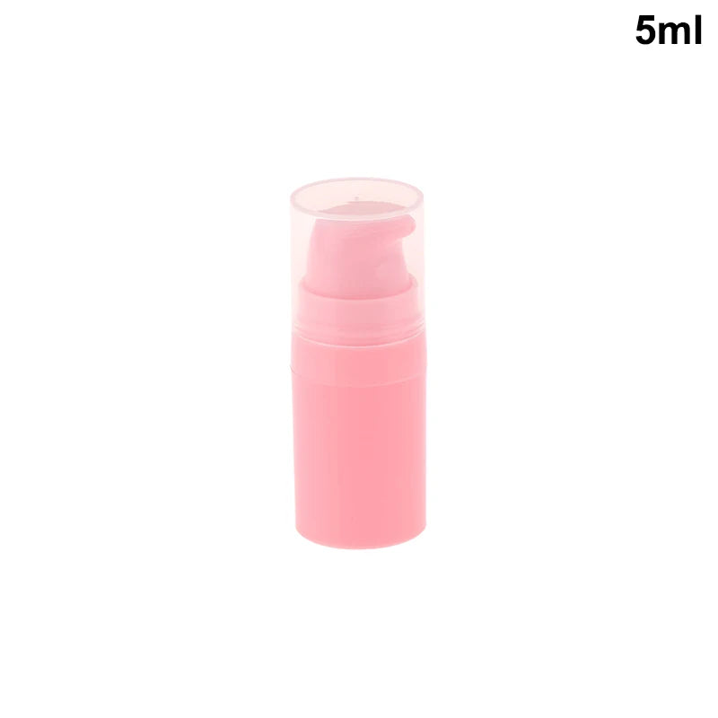 Refillable Lotion Bottles Airless Pump Vacuum Toiletries Container Empty Plastic Cosm alternate view