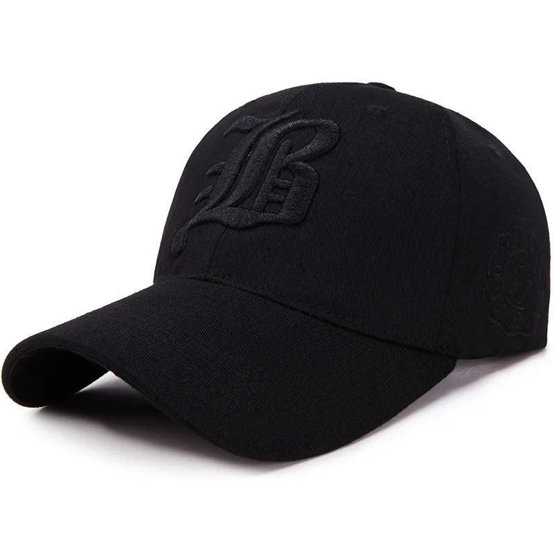 Unisex Cotton Baseball Cap | Lightweight Summer Snapback Hat close-up view