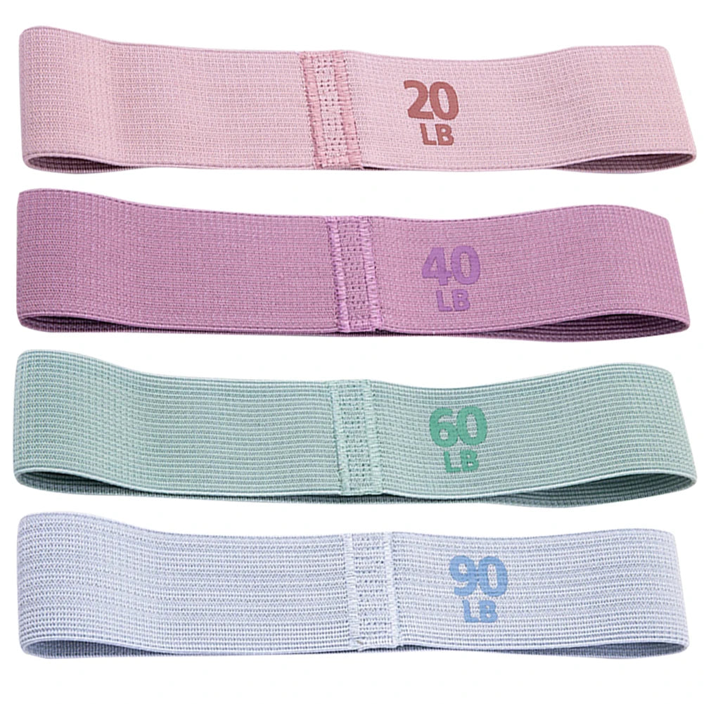 Resistance Booty Bands | Anti-Slip Glute Thigh Elastic Bands for Pilates and Yoga close-up view