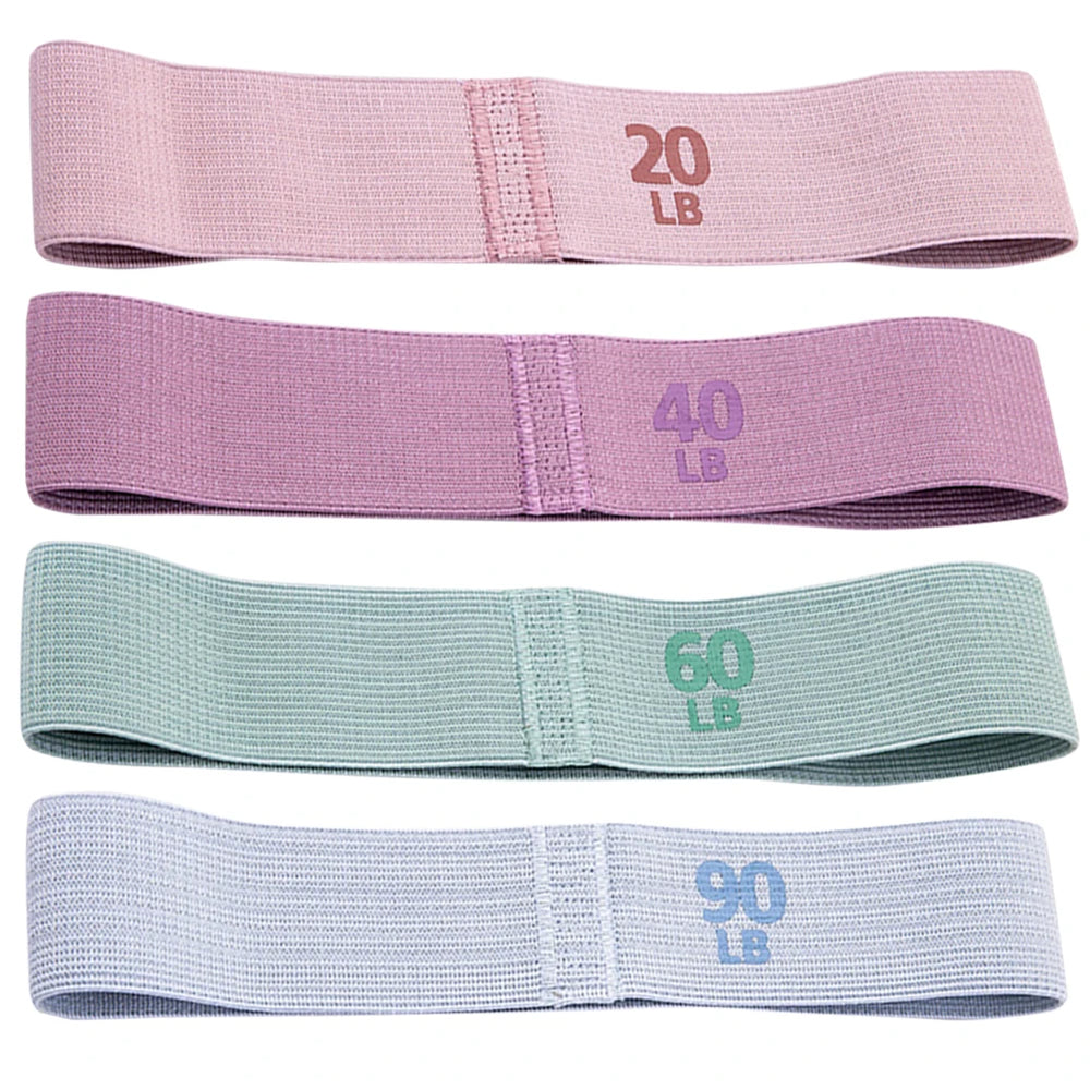 Resistance Booty Bands | Anti-Slip Glute Thigh Elastic Bands for Pilates and Yoga close-up view