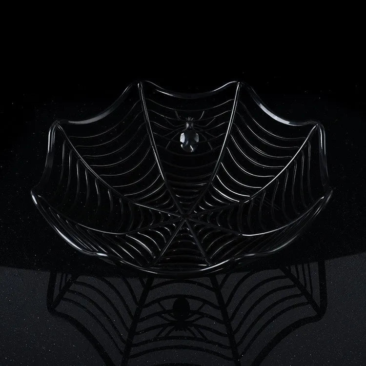 Candy Bowl Spider Web Trick or Treat Bowl Halloween for Haunted House lifestyle view