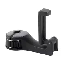 Car hook multifunctional car creative rear headrest hook car use lock buckle mobile ph close-up view