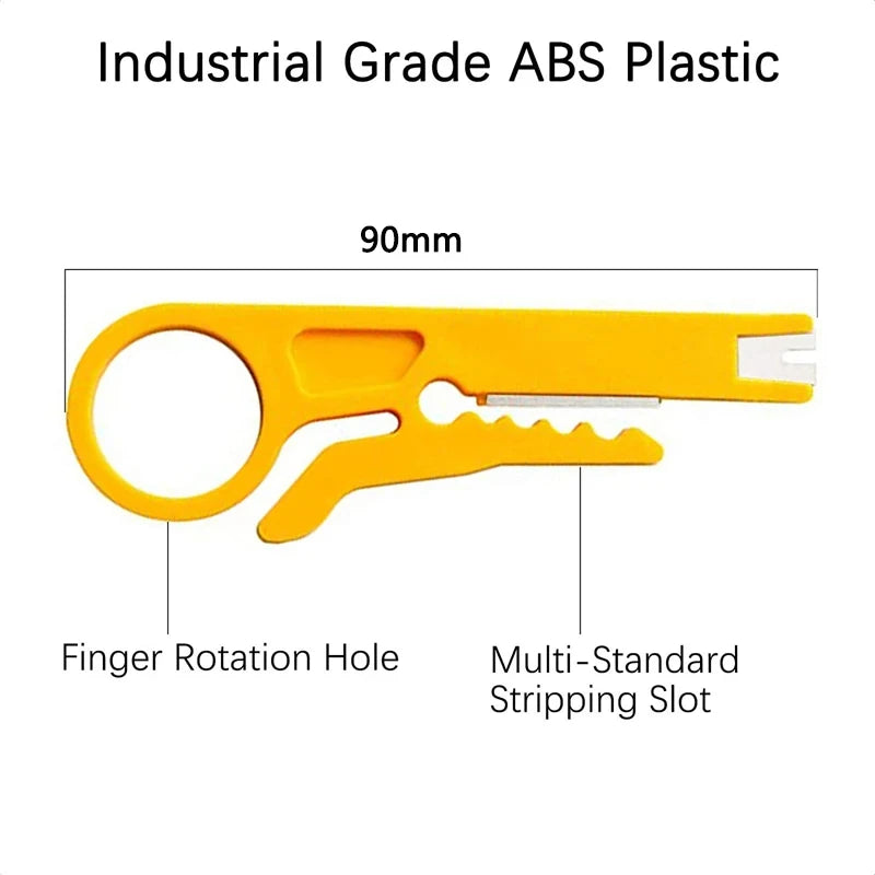 Wire Stripper and Crimper Tool | Multifunctional Cable Stripping Pliers lifestyle view