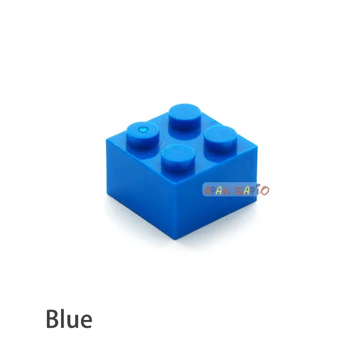 60pcs DIY Building Blocks Thick Figures Bricks 2x2 Dots | Educational Creative Toy fo alternate view